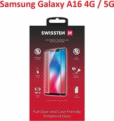 Swissten Full Glue sklo pre Samsung Galaxy A16 5G/4G, čierne