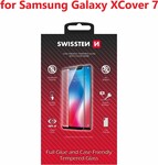 Swissten Full Glue sklo pre Samsung Galaxy XCover 7, čierne