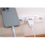 Swissten GaN adaptér 2× USB-C 20W, bílý  
