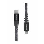 Swissten kabel Aramid USB-C / Lightning 1,5 m, antracit