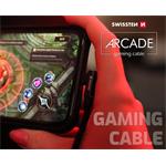 Swissten kabel Arcade USB / USB-C, černý  