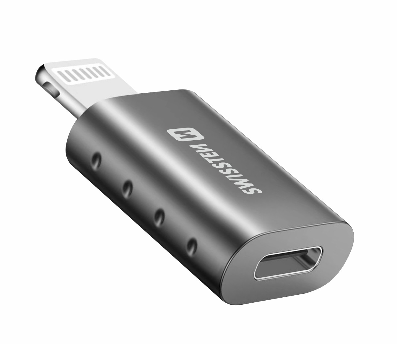 Swissten Lightning/USB-C adaptér