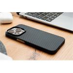 Swissten MagCarbon Pro pre iPhone 15 Pro Max, čierne