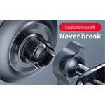 Swissten Magnetický držák do auta s bezdrátovým nabíjením 15W Dashboard (kompatibilní s MagSafe)