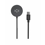 Swissten magnetický kabel pro Galaxy Watch, USB-C, 1,2m, černý