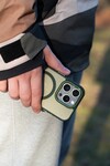 Swissten MagStick Flex Pro pre Apple iPhone 16 Plus, zelený