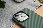Swissten MagStick Shell Pro Apple iPhone 17 Pro Max, iPhone 18 Pro Max, zelené