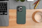 Swissten MagStick Shell Pro pre Apple iPhone 15, zelené
