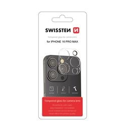 Swissten Ochranné sklo na čočky fotoaparátu pro Apple iPhone 16 Pro Max