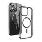 Swissten pouzdro Clear Jelly MagStick Apple iPhone 15, černé