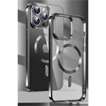 Swissten pouzdro Clear Jelly MagStick Apple iPhone 17e / 16e, černé