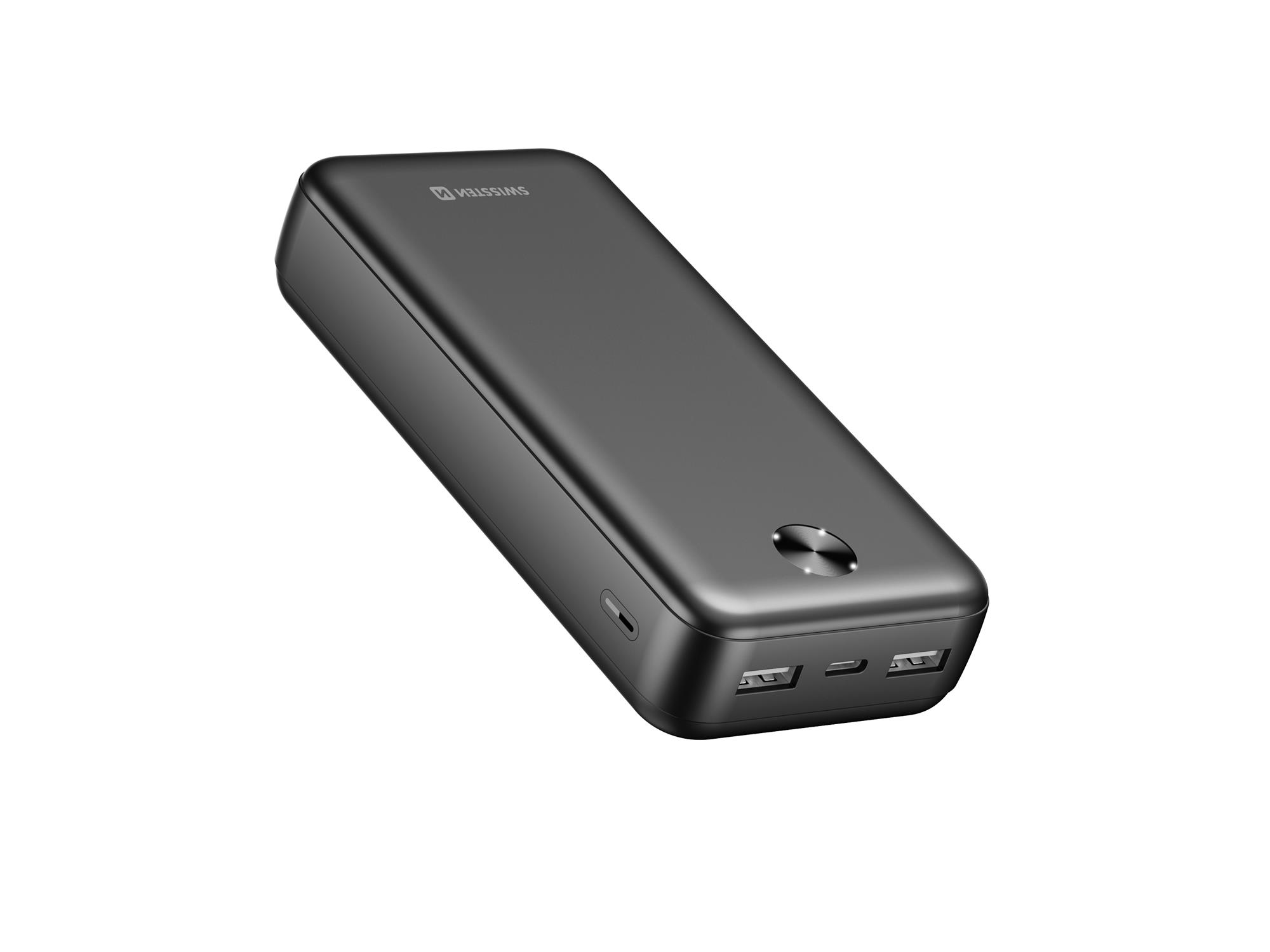 SWISSTEN POWER BANK 20000 mAh WORX PRO BLACK