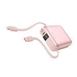 Swissten powerbanka Space 10000 mAh, růžová