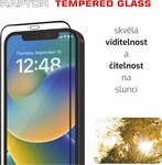 Swissten Raptor Diamond 3D sklo pre Samsung Galaxy A21s, čierne