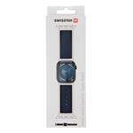 Swissten silikonový řemínek pro Apple Watch 38/40/41 mm, modrý