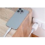 SWISSTEN SÍŤOVÝ ADAPTÉR GaN 1x USB-C 35W PD + 1x USB-A 27W QC BÍLÝ