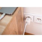 SWISSTEN SÍŤOVÝ ADAPTÉR GaN 1x USB-C 35W POWER DELIVERY BÍLÝ + DATOVÝ KABEL USB-C/LIGHTNING 1,2 M BÍLÝ