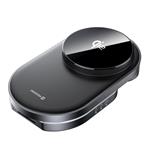 SWISSTEN SKLADACIA BEZDRÔTOVÁ NABÍJAČKA Qi2 MagBase 3v1 BLACK (kompatibilná s MagSafe)