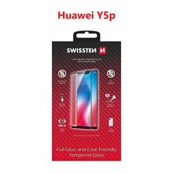 Swissten Sklo Full Glue, Color Frame, Case Friendly pro Huawei Y5p, černé