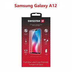 Swissten Sklo Full Glue, Color Frame, Case Friendly pro Samsung A125 Galaxy A12, černé