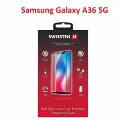 Swissten Sklo Full Glue, Color Frame, Case Friendly pro Samsung A366B Galaxy A36 5G, černé