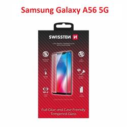 Swissten Sklo Full Glue, Color Frame, Case Friendly pro Samsung A566B Galaxy A56 5G, černé