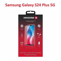 Swissten Sklo Full Glue, Color Frame, Case Friendly pro Samsung S926 Galaxy S24 Plus 5G, černé
