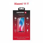 Swissten Sklo Full Glue, Color Frame, Case Friendly pro Xiaomi 11T, černé