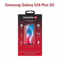 Swissten sklo Full Glue Galaxy S24+, černé  