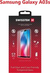 Swissten sklo Full Glue pre Samsung Galaxy A03s, čierne