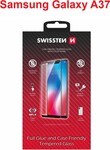 Swissten sklo Full Glue pre Samsung Galaxy A37, čierne 