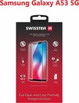 Swissten sklo Full Glue pre Samsung Galaxy A53, čierne