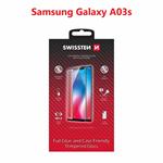 Swissten sklo Full Glue Samsung Galaxy A03s, černé 