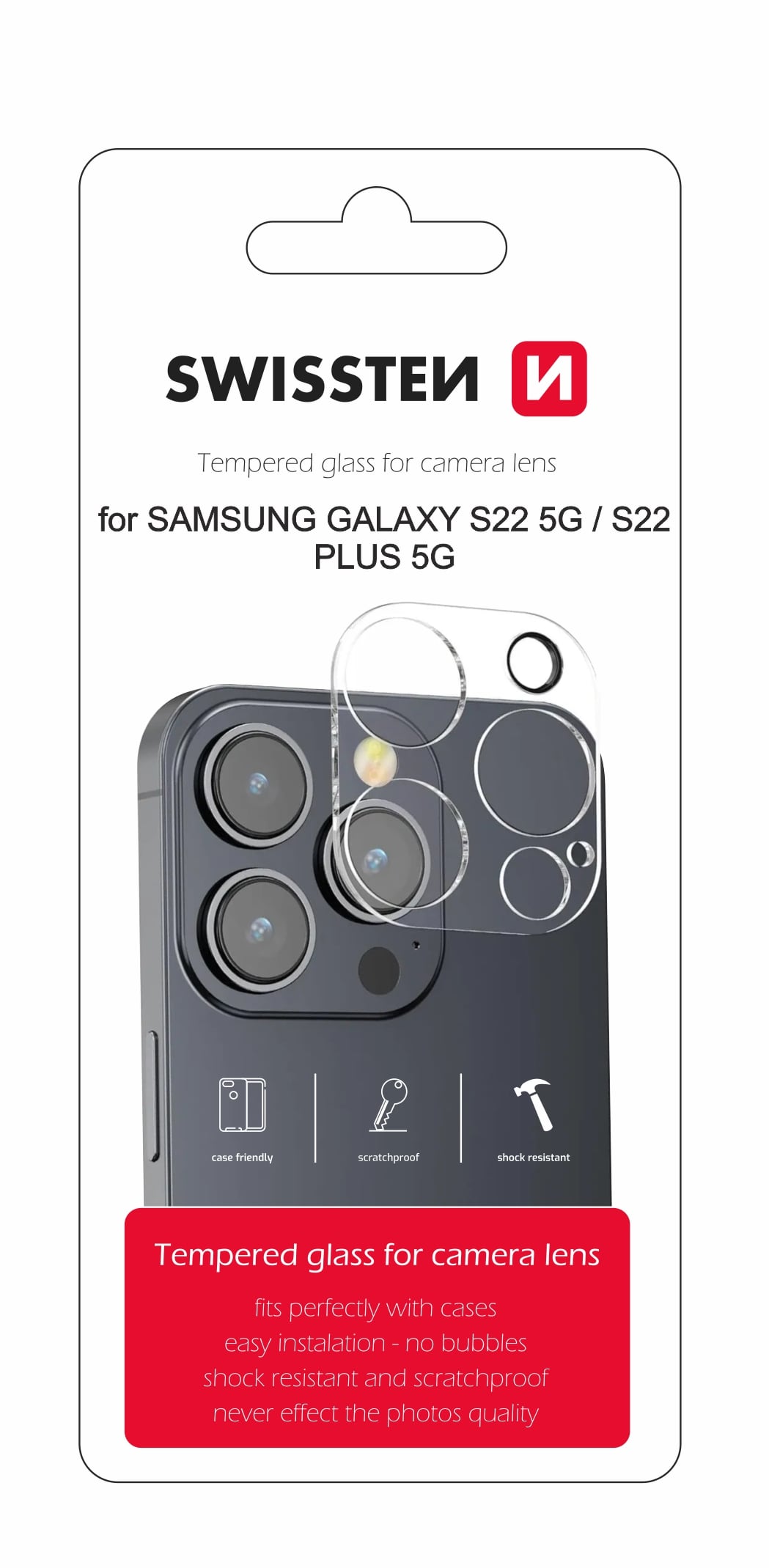 Swissten sklo na objektívy Galaxy S22 / S22+