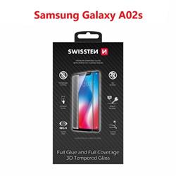 Swissten sklo Ultra Durable Galaxy A02s, černé  