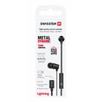 Swissten Sluchátka Earbuds Dynamic Lightning YS500, černá