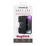 Swissten Soft Joy MagStick pre iPhone 17 Pro Max, čierny