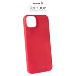 Swissten Soft Joy pre iPhone 15 Plus, červené