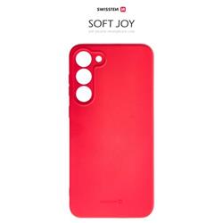 Swissten Soft Joy Pro Galaxy S23+, červené