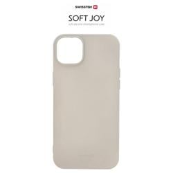 Swissten Soft Joy Pro iPhone 15 Plus, šedé