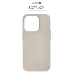 Swissten Soft Joy Pro iPhone 15 Pro, šedé