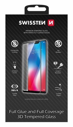 Swissten sklo Ultra Durable iPhone 14 Pro Max, černé  