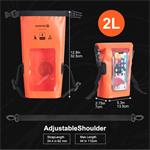 Swissten Waterproof 2L, oranžové