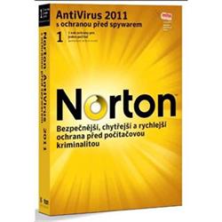 SYMANTEC NORTON ANTIVIRUS 2011 CZ 5 USER (1 rok)