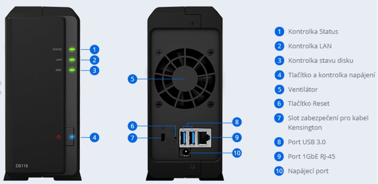 Synológia DS118 DiskStation