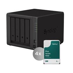 Synology DS923+ DiskStation včetně 4ks HDD 4TB (HAT3300-4T), CPU R1600, RAM 4GB, 2x GLAN, 1x eSATA