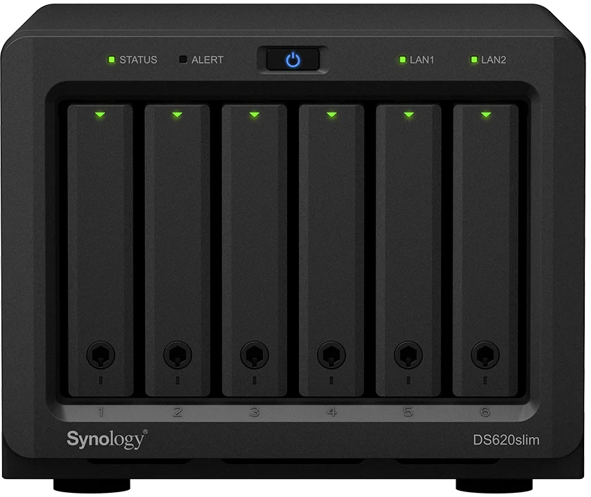SynologyDS620slim DiskStation (iba 2,5 HDD)