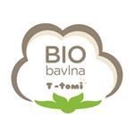 T-TOMI BIO Bambusový podbradník Čierne srdiečka