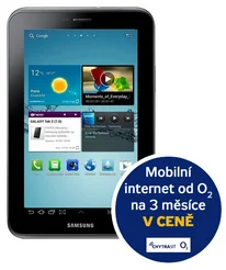 Tablet SAMSUNG Galaxy Tab2 P3100, 7", 8 GB, 3G + Wi-Fi, silver
