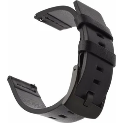 Tactical 615 Kožený řemínek pro Xiaomi Mi Watch Black - černý